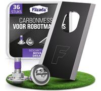 Lame de tondeuse robot - Carbone - Lot de 36 - Compatible Mova et Dreame