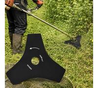 Lame Débroussailleuse 3 Dents pour Bosch GFR18V-25BH Professional, Lame Réversible en Acier Résistant pour Couper Plus Vite Herbes Épaisses et Broussailles