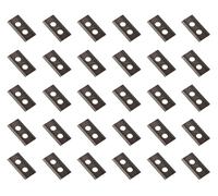 Lame en acier inoxydable de 30 x 3,6 cm compatible avec les tondeuses à gazon Parkside PAMRS 1000 A1 Smart Robot