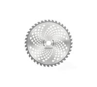 Lame en alliage 255 mm 40/60/80T, trou de 25,4 mm for tondeuse à gazon | Lame perforée en alliage multi-dents for coupe-bordures de jardin(A1)