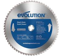 Evolution Power Tools Lame en carbure pour l'acier M355TCT-66CS 355 mm, 66 dents, alésage 25,4 mm