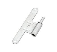Lame mâle pour paumelle bois universelle 130x43mm forme en T gauche inox - - 627790