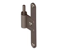 Lame mâle pour paumelle universelle huisserie bois inox gauche 130 x 43 mm MONIN 627790
