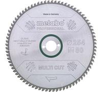 Lame "Multi Cut" HW/CT 254x30,80FZ/TZ -5° pour scie circulaire