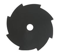 Lame plate 10 dents adaptable pour débroussailleuse 255 mm Alésage 20 mm