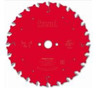 Lame pour scie circulaire portative FREUD - Ø160 2,4/1,6 AL16 Z24 BA 15° - F03FS09673 -FR06W001H