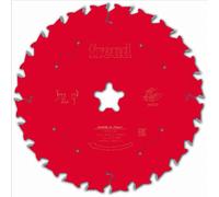 Lame pour scie circulaire portative FREUD - Ø190 2,4/1,6 Fastfix Z24 BA 15° - F03FS09769 -FR13W003T