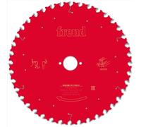 Freud Lame de scie circulaire F03FS09779 FR24W002T Ø254 mm Z40 2,6/1,8 mm BA 15° pour bois massif