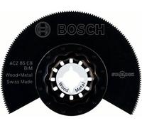 Lame pour Scie segment Bois et métal 85 mm Bosch 2609256943