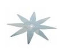 Lame blister 8 dents pour robot Ambrogio série L200, L300 - Stiga Autoclip 520, Autoclip 522, Autoclip 523, Autoclip 524s