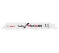 Lame scie sabre BIM S 922 HF Flexible Bois/Métal - 150 mm - Lot de 100 - BOSCH - 2608656320