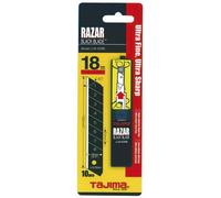 Lame sécable de 18mm très effilée - distributeur de 10 pcs TAJIMA - 14612