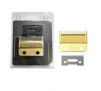 Lame Tondeuse Compatible avec Madeshow M5 M7 M10, Compatible avec JRL 2020C | Lame de Rechange Compatible avec LENCE FF1T FF1C, Compatible avec Pop Barbers P600 P600F P700 P800 P620(20C Standard Gold)