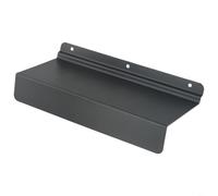 Lamelles plates pour étagère 9 pouces Revêtement par pulvérisation Stable | Métal robuste, inoxydable pour la surface, s'adapte aux murs à lattes standard, idéal pour les baskets, 23 cm de large