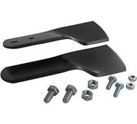 Lames adaptables pour tondeuses Stiga et Viking. Pièce de rechange d'origine : 1134-9082-01 - Longueur : 170 mm, alésage : 8,2 mm (vendues par lot de 2). Rotation