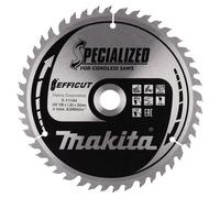 Lames carbure "EFFICUT" pour bois, pour scies radiales à batterie MAKITA