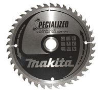 Lames carbure "Specialized" pour bois avec clous, pour scies circulaires MAKITA