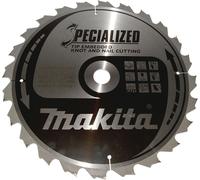 Lames carbures ''Specialized'' bois avec clous Ø355mm - MAKITA B-33087