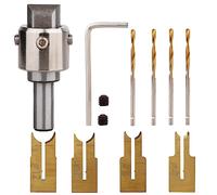 Lames de 6 à 25 Mm Foret à Anneau en Bois Foret à Perles en Bois en Acier pour Fabrication de Bagues de Bricolage, Kit D'outils de Travail du Bois, Foret à Perles en Bois(#1)