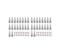 Lames De Coupe, Compatibles for Bosch Indego | Lames De Rechange Antirouille For Bosch Indego 800 1000 1200, Pièces De Tondeuse, 18 Pièces(36PCS)