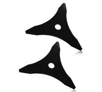 Lames de coupe pour tête de coupe à 3 dents, 25,4 mm, acier au carbone, 2 pièces