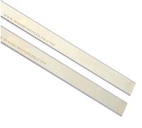 Lames de rabot HSS, dimensions 320 x 18 x 3 mm, lot de deux