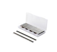 Lames de Raboteuse, 10 Pièces 82mm Réversibles Lame du Rabot HSS, 82x5.5x1.2mm Planer Blades, Lame Rabot Bois de Rechange Pour Rabot électrique, pour Machines de Travail du Bois Rabots MAKlTA Bosch