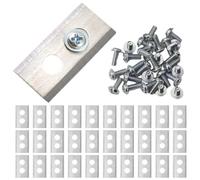 Lames De Rechange en Acier Inoxydable, Compatibles avec Mammotion, Luba AWD 1000 Yuka 1500, Robot Tondeuse À Gazon, Paquet De 30/36