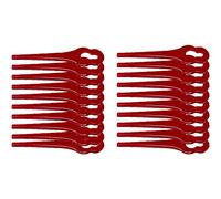 Lames de rechange en nylon adaptées pour le taille-haies sans fil Parkside PRTA 20 A1 LIDL IAN 311046 Lames de coupe en plastique de remplacement