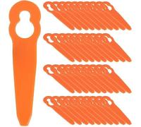 Lames de rechange en plastique - STIHL - PolyCut 2-2/3-2 - Lot de 100 - Compatible FSA 45/57 - Orange