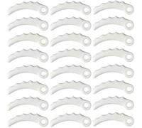 Lames de rechange en plastique - Virex® - 24 pièces - 255 mm x 3,6 mm - Compatibles Makita - Pour débroussailleuses