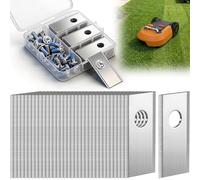 Lames de rechange Enhon (36 pièces) compatibles avec WORX WA0190 Landroid | Lames de tondeuse robotisée, vis adhésives, lames de rechange en acier inoxydable pour tondeuse, fiables et durables, facile