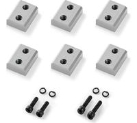 Lames de rechange pour coupe-boulons et coupe-barres d'armature - Mâchoires de rechange - Pour 22 mm (#7) - Des deux côtés - Acier CR12MoV - Pour coupe-boulons électriques - Avec vis - 6 pièces - Arge