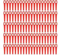 Lames de rechange pour débroussailleuse - Einhell - 100 pièces - Plastique - Rouge - 83 mm - Compatibles Bosch art 26Li