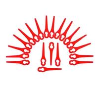 Lames de rechange pour Florabest FRTA 20 A1 - Lot de 100 - Diamètre 10mm et 5mm - Rouge