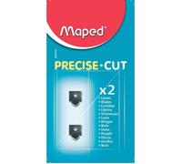 Maped Lames de rechange pour massicot Precise Cut coupe droite Blister de 2
