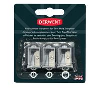 Derwent batterie de remplacement à double trou Taille-crayon (lot de 3)