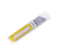 Lames De Remplacement À Clipser 9/18mm, 10 Pièces, Fournitures De Bureau, Couteau Artistique, Coupe-Boîte, Lames De Couteau Utilitaire