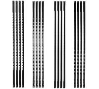 Lames de scie à chantourner 133mm - Set 26pcs avec 10/15/18/21/24/28 TPI - Lame scie a chantourner pour bois métal plastique, coupes fines et modélisme, lames universelles de remplacement