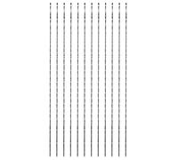 Lames de scie à chantourner en spirale 12 pièces (Lame de scie 7#) | Lames de coupe en acier au carbone pour bijoux, bois, métal, plastique, sciage, sculpture