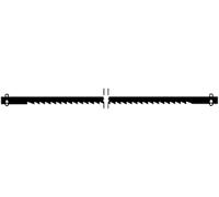 Lames de scie à dents fines pour bois, à pas grossier, 127 mm (12pcs) - POXXON - 28741