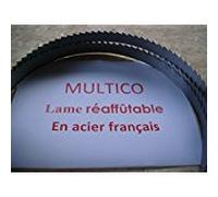 Lames de Scie à Ruban Réaffûtable 2120mm x 15mm x 3TPI x 0.5mm pour Kity 612 Gamme Prémium