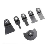 Lames de Scie Oscillante, Ensemble de 6 Lames Multi-outils, Accessoires pour Outils Oscillants Multi-outils pour, Fein, Worx, Einhell, etc.