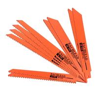 Lames de Scie Sabre 10-Piece, Plusieurs Longueurs pour Différents Besoins, Lames de Scie pour Bois, Métal, Plastique, Coupe Rrapide et Précise