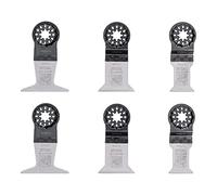 Lames de scie Starlock Multitool STIER Usage universel, bois et clous, 6 pièces