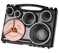 Lames de scie trépans pour maçonnerie Wolfcraft 3464000 33 mm, 53 mm, 68 mm, 73 mm, 83 mm 1 set