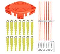 Lames de tête de coupe pour coupe-bordures Black Decker, lot de 30 pièces
