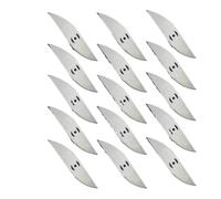 Lames De Tondeuse À Batterie De 150mm for Tondeuses À Gazon Électriques Rechargeables Sans Fil, Lames De Scie, Coupe-jardin, Accessoire De Montage De Tondeuse À Gazon(15PCS Blade)