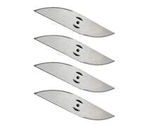 Lames De Tondeuse À Batterie De 150mm for Tondeuses À Gazon Électriques Rechargeables Sans Fil, Lames De Scie, Coupe-jardin, Accessoire De Montage De Tondeuse À Gazon(4PCS Blade)