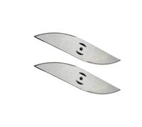 Lames De Tondeuse À Batterie De 150mm for Tondeuses À Gazon Électriques Rechargeables Sans Fil, Lames De Scie, Coupe-jardin, Accessoire De Montage De Tondeuse À Gazon(2PCS Blade)